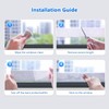 Window Condensation Prevention Absorber - Anti-Condensation Water Absorbing Strip, Whites,
