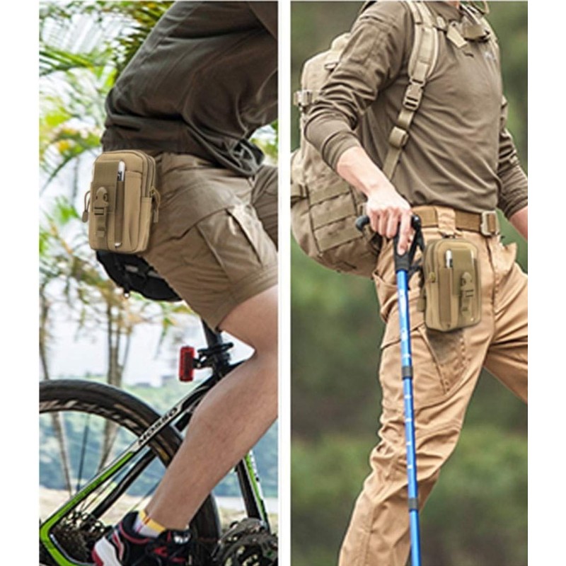 Lisirs Molle Pouch Compact EDC Utility Tactical Pouches Multipurpose Gadget