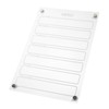 Operitacx Menu Weekly Planner Small Magnetic Dry Erase Board Fridge
