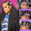 CITY GIRL Deep Wave Lace Front Wigs Human Hair Pre
