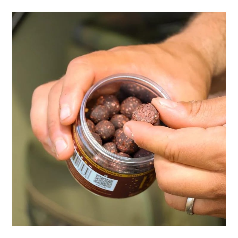 Paella Boosted Cured Hookbaits – Exploding Soluble Crust with Hardened