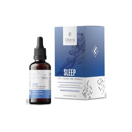 Sleep Fórmula Líquida, 5-HTP + L-Theanina + GABA + Vitamina D3, Suplemento para Dormir y Descanso Profundo, 30 Porciones, Gotas de Alta Biodisponibili