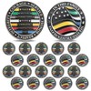 WinnerWhy 20 Pcs No One Fights Alone Challenge Coin First