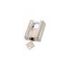 Zarker J45S keyed Alike Padlocks, Heavy Duty Stainless Steel Shackle
