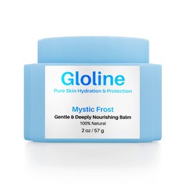 Govertex Gloline Mystic Frost – Hydrating Skin Superfood Balm for Face & Body | All Natural Skin Care with Squalane, Shea Butter, Menthol, Eucalyptus, Vitamin E + 6 Antioxidant-Rich Botanicals