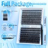 Pawotence Lash Clusters Kit 40D 60D Lash Extension Kit 10-18mm