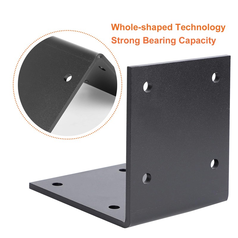 2 Pcs 6" X 6" Post Bracket - 90 Degree