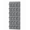 Over The Door Shoe Organizer with 24 Large Mesh Pockets