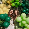 AULE Kit Arco Palloncini Verdi: 155 Pezzi Set Ghirlanda Palloncino