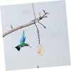 VILLFUL 2pcs Hanging Bird Feeder Kit Durable Metal Bird Feeding