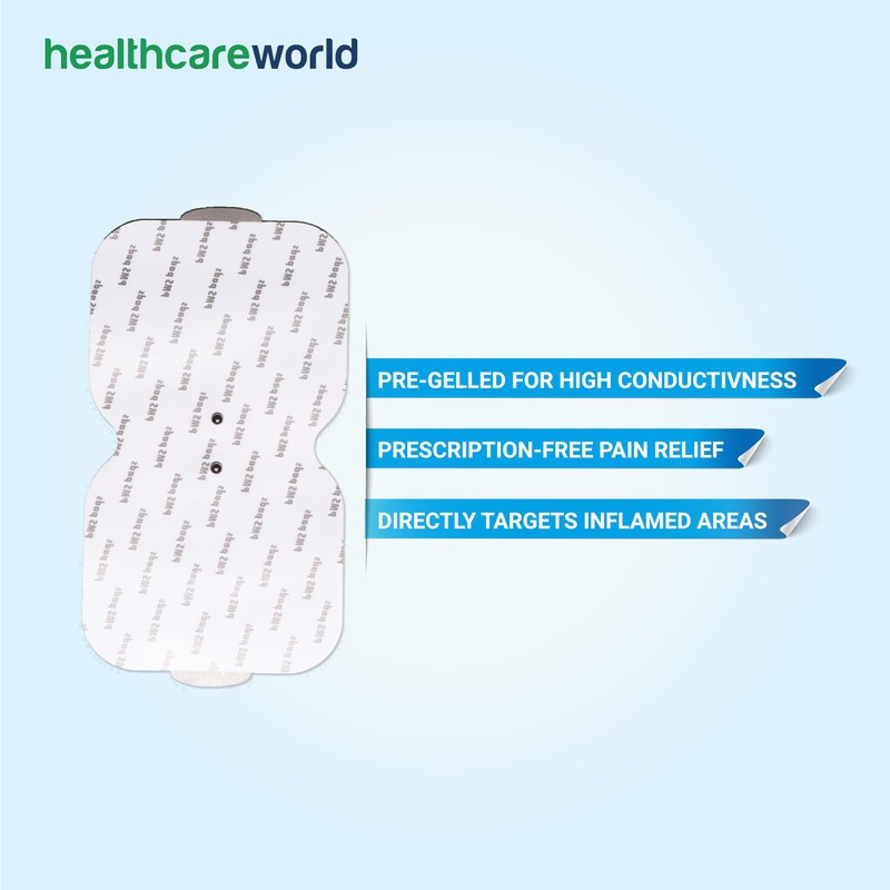Mini Wireless TENS Machine & Leads & 4 TENS Pads