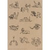 ITD Collection -Scrapbooking Package A4 Accessories Decoupage Set Scrapbook Paper