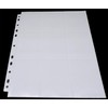 docsmagic.de 50 18-Pocket Pages White - Sideloading - 11 Holes