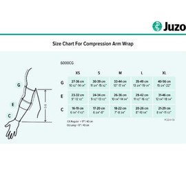 Juzo Soft 2002 30-40mmhg Max Armsleeve with Silicone Top Band for Women, Cinnamon, 5 (V) Long