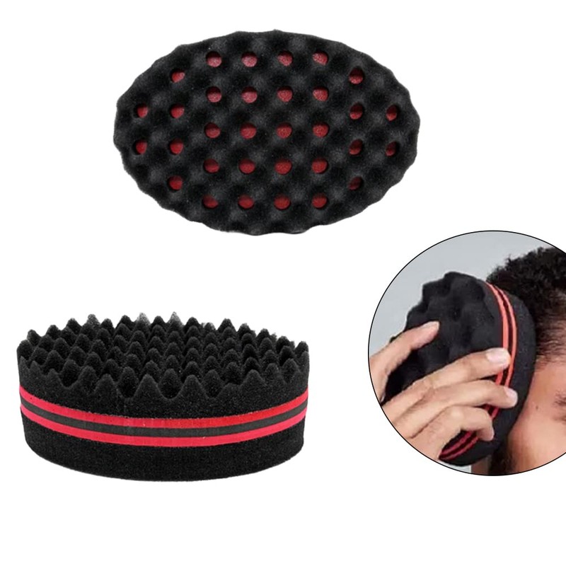 Pamtns Pack of 4 Twist Sponge Afro Comb Magic Curl