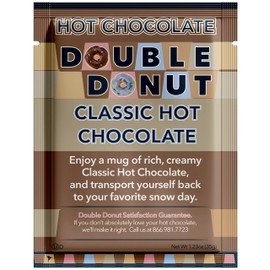 Double Donut Hot Chocolate, Classic Hot Chocolate, Hot Chocolate Packets, Hot Cocoa Mix, 32 Count (Pack of 1)