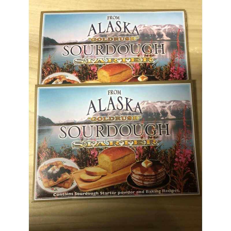 Alaska Sourdough Starter Lot Of 3