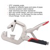C Clamp Locking Pliers, Woodworking Welding Clamps 270° Rotation Chrome
