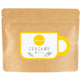 bebeco Konpota for Children, 3.5 oz (100 g), 2 Years Old and Up Corn Potage, Calcium Iron Folate Dietary Fiber Formulated