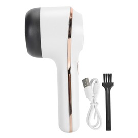 Electric Lint Remover Rechargeable Digital Display Powerful Motor 6 Blades Fabric Trimmer for Clothes Blanket Sofa White
