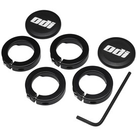 Odi Lock Jaw Mountain Bicycle Handle Bar Grip Clamps - Pair (Red)