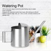 300ML Stainless Steel Long Spout Watering Can Pot for Household