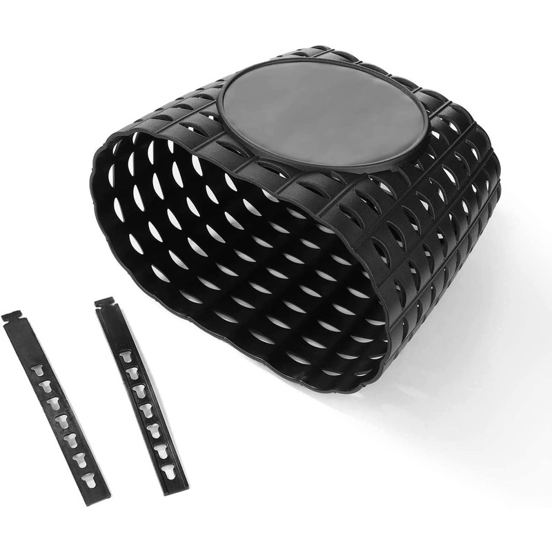 Kids Bike Basket with Adjustable Straps, Bicycle Handlebar Basket for