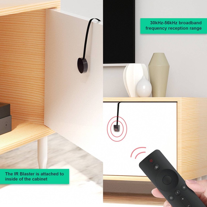 SPENFiLY IR Remote Extender for-Repeaters Extender Infrared Remote Control White