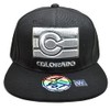 A Bless Yo! Colorado Flag Flat Snapback Twill Bill Visor
