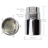 WHEEL CONNECT Lug Nuts Key for Spline Drive Lug Nuts