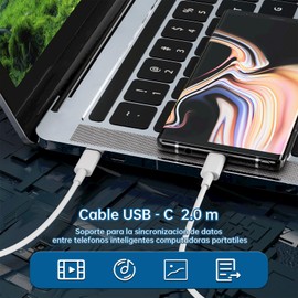 96W Mac Book Air Ladegerät USB C Laptop Netzteil Für MacBook Pro 13/14/ 15/16 Zoll, MacBook Air 2020/2019/ 2018, HP, Lenovo, Schnell Netzteil, 2M USB C auf C Ladekabel