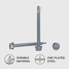 Pack of 20 DIN 7504 K Galvanised Steel 6.3 x