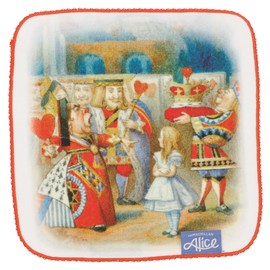 Marushin 1695000800 Handkerchief, Alice in Wonderland, Alice in Wonderland, Fashionable, Mini Towel, Towel Handkerchief, Cotton