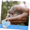 jojofuny Pet Gloves Thicken Breathable Animal Handling Safety Anti-scratch Random