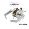 OAKMOORE Commercial Door Handle | Vacant Occupied & Commercial Restroom