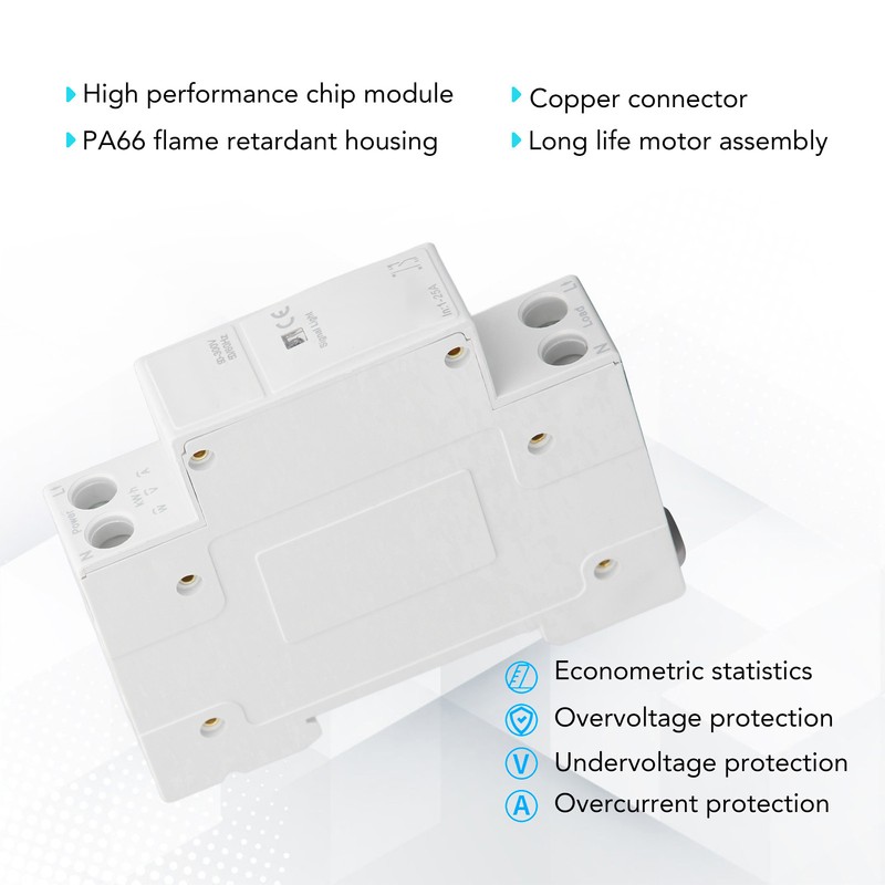 Smart Metering Circuit Breaker APP Control Remote Control Realtime DIN