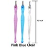 LUXXII (3 Pack) Color Practical Nail Art Tools Pedicure Cuticle