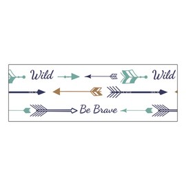 Nasogastric or Oxygen Tube precut Adhesive Tape Be Brave Arrows x 10 Pack. (Left Side)