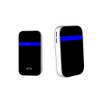 Wireless Doorbell Self-Powered Doorbell Button Kit 4-Speed Adjustable Volume with