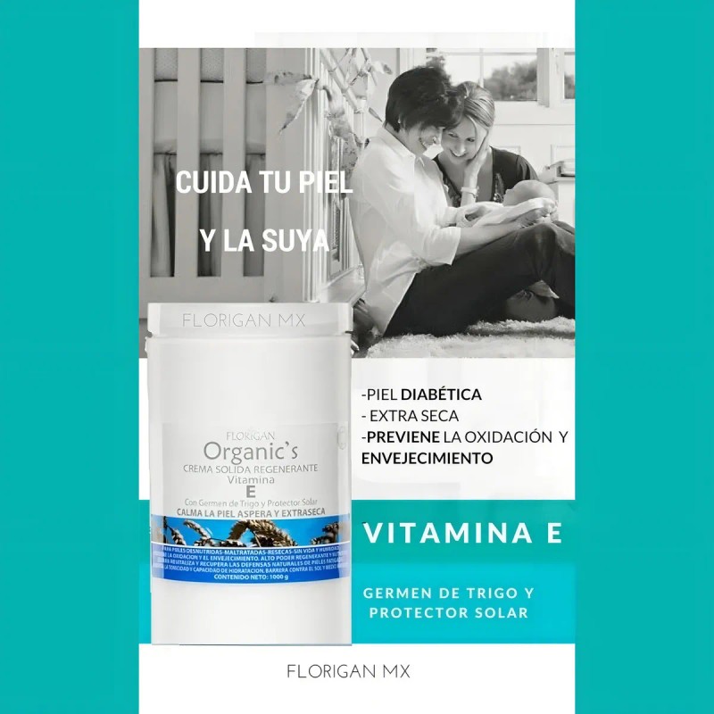 Crema Sólida Regenerante Vitamina 600grs Florigan