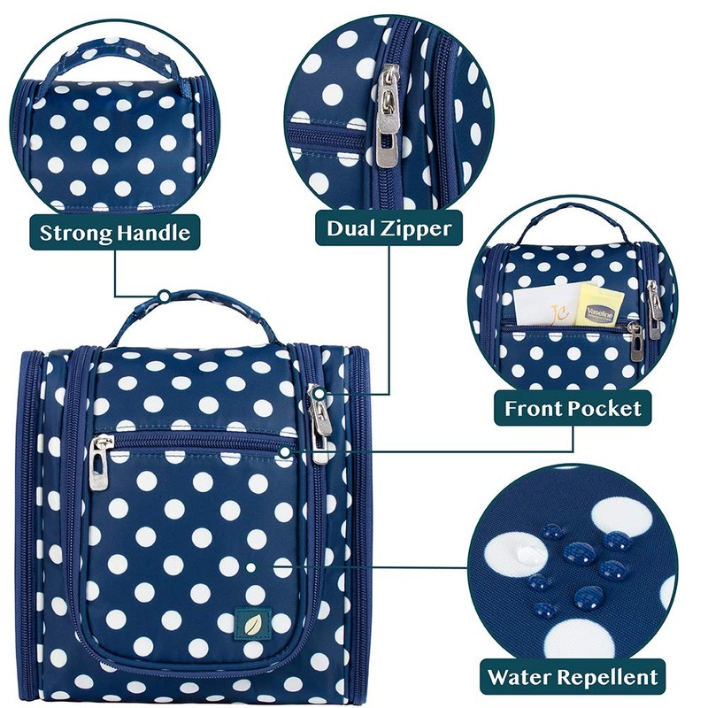 PAVILIA Toiletry Bag Travel Bag for Men and Women Hanging