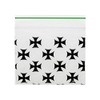Grip Seal Bags Zip Lock Bags Resealable Plastic Bags Baggies (30x30 mm (200 Pcs), Multi Chopper)