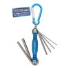 Sankyo Corporation CUSTOM KOBO Hexagonal Wrench Set with Carabiner CHX-62