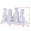 Jinfa Handmade, Small, Ceramic, Decorative Flower Vases, Set of 7