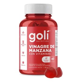 Gomitas Vitaminas Goli Vinagre De Manzana Sin Gluten 60 Unidades