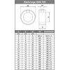 Adjusting Rings V2A DIN 705 Form A for 12 mm