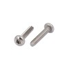 sourcing map Pack of 100 304 Stainless Steel Flat Head