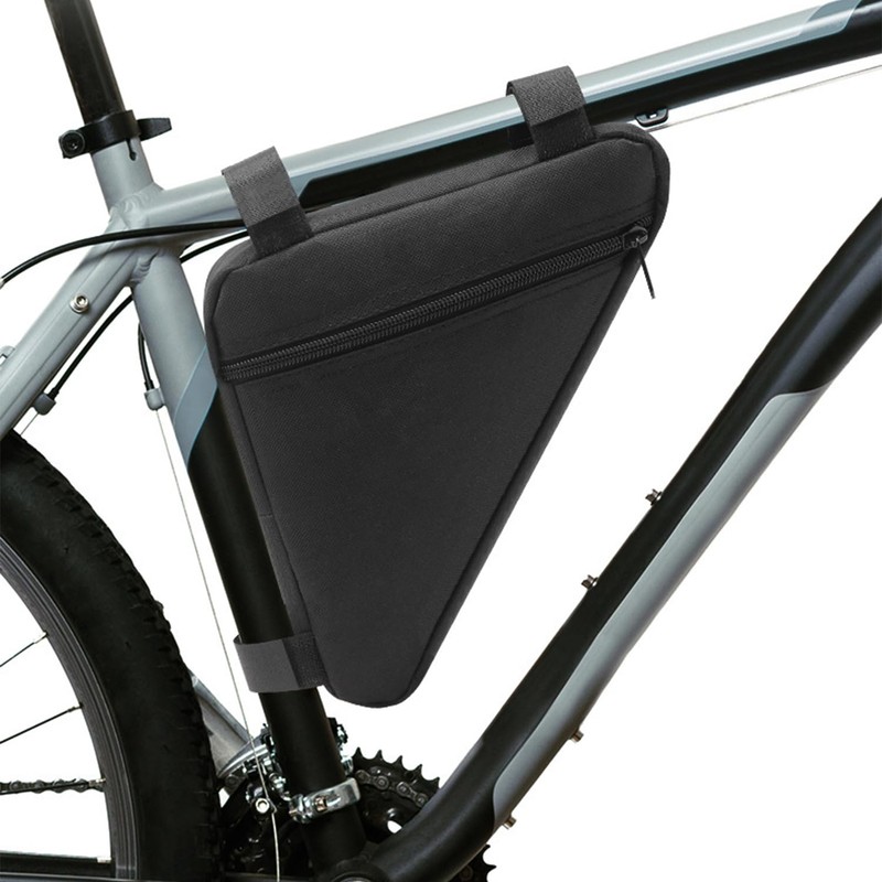UOPJDD 2 Pieces Triangular Storage Bag, Bicycle Frame Bag, Bicycle