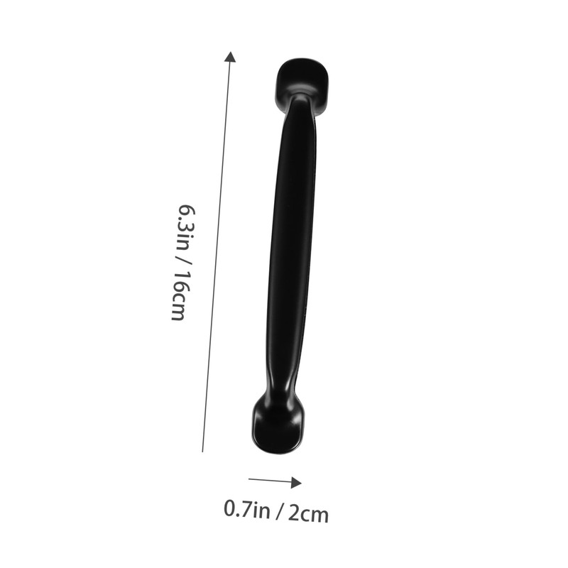 Gadpiparty 10pcs Sturdy American Style Cabinet Handles Black Drawer Knobs