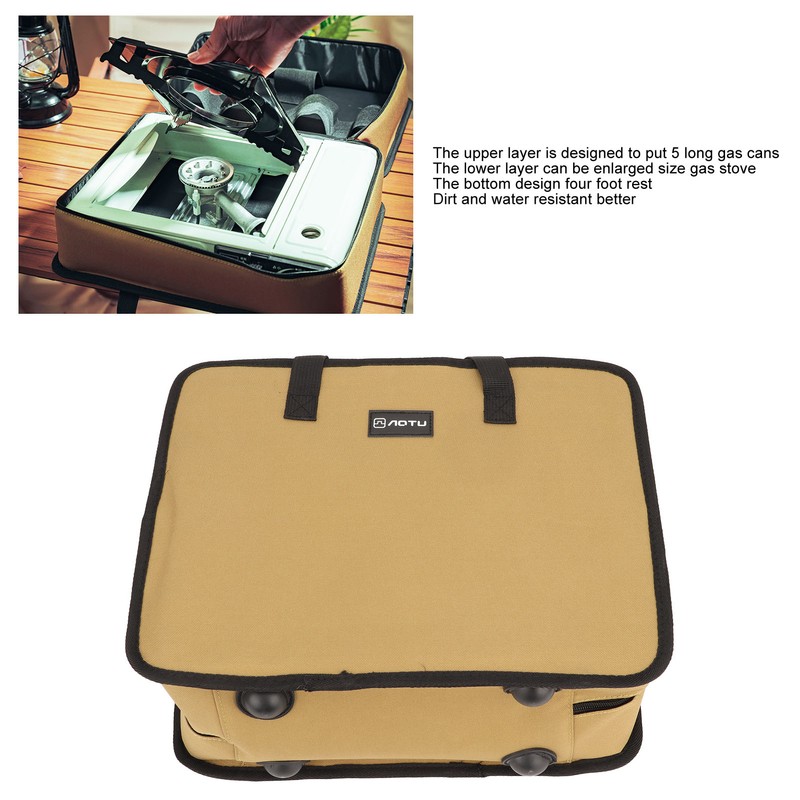 Camp Stove Carry Case Portable 600D Oxford Cloth Wear Resistant